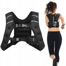  Gilet da allenamento con pesi da 15 kg con cinghie