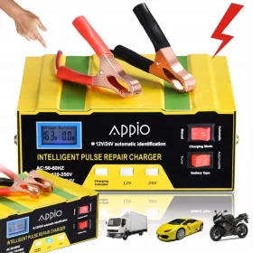    FUNZIONE DI RIPARAZIONE AUTOMATICA RADDRIZZATORE PER AUTO 12v 24V Piccolo potente