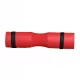  Imbottitura standard per bilanciere con cinture di sicurezza. Nastro rosso per spalle e collo avanzato