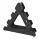  Supporto per manubri stabile, supporto per manubri verticale, triangolo per manubri