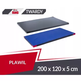    Materasso ginnico 200 x 120 x 5 cm PVC T120 + antiscivolo grigio