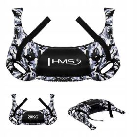    Sacco da allenamento con pesi bulgaro per esercizi WBF20, 20 kg HMS