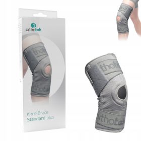    Orthoteh Knee Brace Standard Plus Tutore per ginocchio e legamenti laterali, taglia L