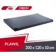  Materasso ginnico 200 x 120 x 10 cm PVC R60 GRIGIO