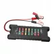  TESTER BATTERIA AUTO 12V 24V STRUMENTO DIAGNOSTICO DIGITALE NERO