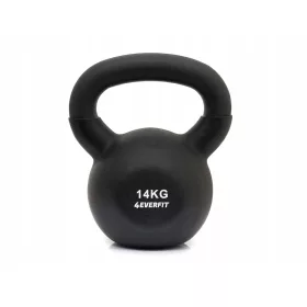    Kettlebell 4EVERFIT Manubrio da 14 kg con copertura in neoprene di ghisa