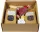  CESTINO REGALO tè sciroppo marmellata cioccolato SET REGALO