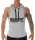  Maglia da allenamento senza maniche Poundout M, grigia
