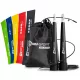  Corda per saltare Hop-Sport + set da allenamento con elastici di resistenza