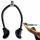  Muscleforge KF-01 Stazione multifunzione a stazione singola Corda ergonomica, impugnatura a corda