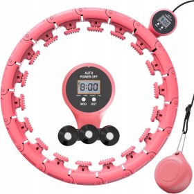  Hula hoop con borchie Hikey, 45 cm, rosa
