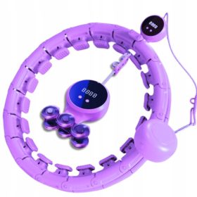  Hula hoop con borchie Hikey 45 cm viola