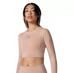    Top sportivo ADIDAS X STELLA MCCARTNEY a maniche lunghe, rosa, taglia XS