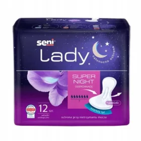    SENI LADY SUPER NIGHT Tamponi urologici da donna 12 pz. assorbenza 7/7