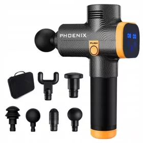  PISTOLA DA MASSAGGIO PHOENIX A2 6 TESTE ELETTRICHE
