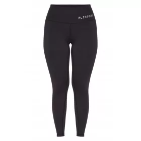    PANTALONI SPORTIVI NERI, LEGGINGS TINTI, VITA ALTA ABBASTANZA LITTLETHING L