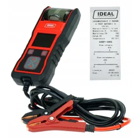    Tester Batteria Avanzato Con Stampante IDEAL BDT4000A 6V 12V + RULLO