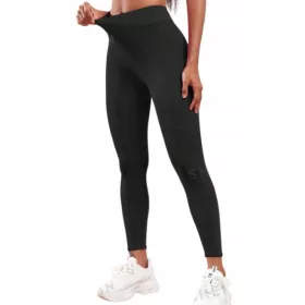  SHEIN LEGGINGS DONNA, NERO A COSTINE, SPORTIVO XS Ł5A