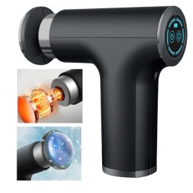    MASSAGGIATORE PROFESSIONALE CON PISTOLA DA MASSAGGIO CALDO E RAFFREDDANTE