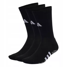  Calzini Adidas, neri/bianchi, taglia 45-48