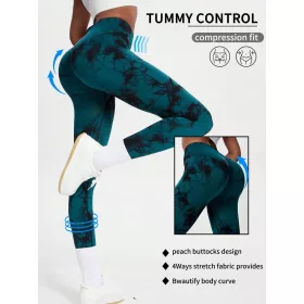    SHEIN Leggings sportivi da corsa per fitness a vita alta da donna M