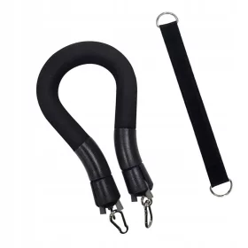    Fascia per esercizi yoga per spalle, schiena, piedi e gambe. Fascia elastica di resistenza