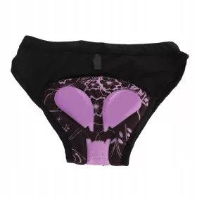  Intimo da ciclismo da donna 3D Padded Quick Dry Black M