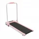  Mini tapis roulant con braccioli 100 kg - rosa.