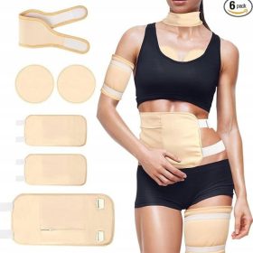  Il set di confezioni di olio di ricino da 6 pezzi previene