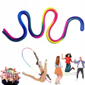    Corda da ginnastica in nylon da 3 m, sfumatura colorata, accessorio fitness