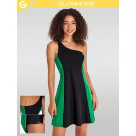  GLOWMODE set sportivo da donna, pantaloncini eleganti S