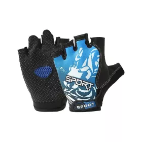    Guanti da ciclismo mezze dita taglia unisex antiscivolo e traspiranti