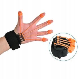    Trainer per la forza con pinza per dita per esercizi con le mani, silicone, 20-60 libbre