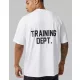  T-SHIRT SPORTIVA BIANCA CLASSICA MANICA CORTA OVERSIZE ACTIVE BOOHOOMAN S