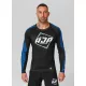  Rashguard a maniche lunghe Pitbull Technical Performance Pro+ Big Logo AJC da uomo