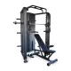  Cancello per allenamento Gru Smith Puleggia per esercizi Dual Crossover + panca