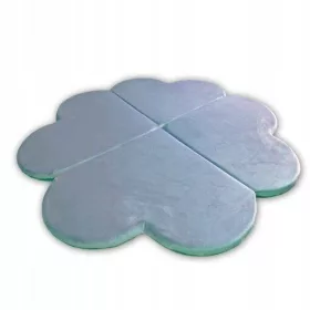  Tappeto da gioco trifoglio 120 cm - blu