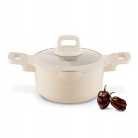   Pentola Antiaderente Konighoffer Creamy Marble 2,5L per Induzione