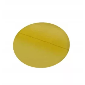  Tappeto da gioco rotondo 120 cm - giallo