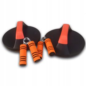    Set di esercizi: impugnature + maniglie rotanti per flessioni