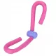  Macchina per esercizi fitness per gambe e braccia in rosa