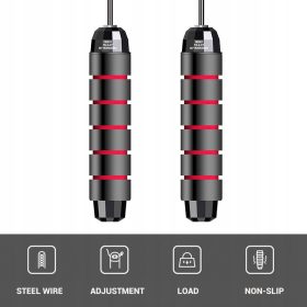  Corda per saltare in acciaio 300 cm, incolore