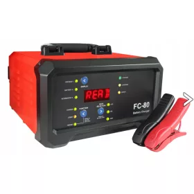    Raddrizzatore caricabatteria con avviamento 12/24V 80A FC-80
