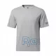  T-shirt sportiva da uomo Reebok grigia rM