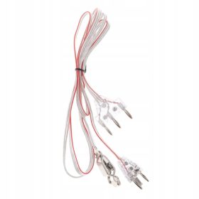    Corde per il corpo della scherma, semplici da utilizzare con il cavo a 3 pin per la competizione trasparente