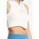  T-shirt sportiva Reebok RS da donna con colletto corto