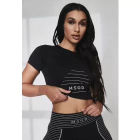  TOP SPORTIVO NERO FF22 MISSGUIDED 42/44