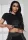  TOP SPORTIVO NERO FF22 MISSGUIDED 42/44