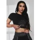  TOP SPORTIVO NERO FF22 MISSGUIDED 42/44