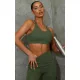  PK76 TOP SPORTIVO KHAKI PRETTYLITTLETHING 40
